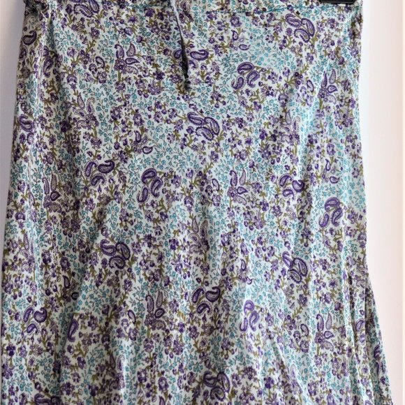 Comfortable Rayon Maxi Skirt Size X-0Small - Picture 4 of 13